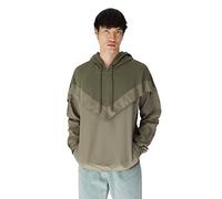 Trendyol Felpa con Cappuccio a Maniche Lunghe da Uomo Kaki Oversize, Cachi