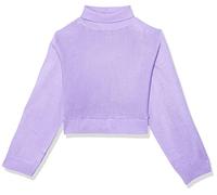 Trendyol Felpa da Donna a Collo Alto Tinta Unita, Lilla, L