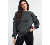Trendyol Felpa grigio basalto Donna Trendyol XS grigio basalto