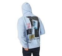 Trendyol Felpa Man Misto Cotone - Blu - Oversize S Blu, Blu, S