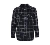 Trendyol Giacca di mezza stagione nero / bianco Donna Trendyol XS