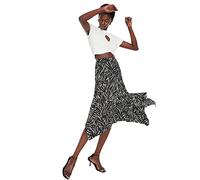 Trendyol Gonna in Maglia Asimmetrica da Donna, Bianco, S