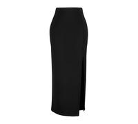 Trendyol Woman Pencil Slim Fit Knit Skirt Gonna Bambina, Black, XS Donna