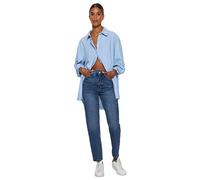 TRENDYOL Dark Blue High Waist Mom Jeans Twoaw24je00076, Blu Scuro, 46 Donna