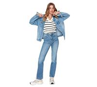 Trendyol Jeans Flare, Blu, 64 Donna