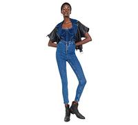 Trendyol Jeans Skinny, Blu, 66 Donna