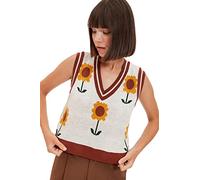 Trendyol Maglia Jacquard Pietra Maglione, Donna