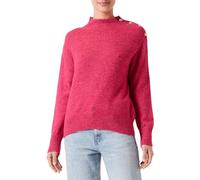 Trendyol Maglione da Donna a Maniche Lunghe Dritto Felpa, Fucsia, S