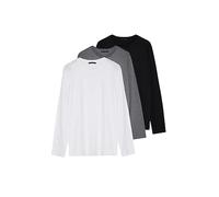 Trendyol Man Basics - T-Shirt Basic a Girocollo in Maglia, Multicolore, L