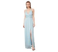 Trendyol Maxi A-Line Regolare Abito da Sera e Promenade Vestito, Blu, 70 Donna