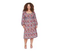 Trendyol Maxi Ruffle Hem Waist Elastic Plus Size Dress, Vestito,