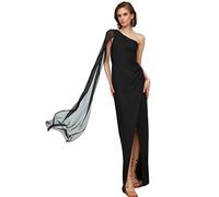 Trendyol Midi A-Line Regular Dress Vestito, Green, 36 Donna