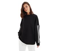 TRENDYOL MİLLA TWOAW22SW0732 - Felpa a Maglia con Cerniera, Colore: Blu Navy