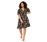 Trendyol Mini A-Line Regular Plus Size Abito Vestito, Multicolore, 76 Donna
