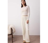 Trendyol Pantaloncini da pigiama beige / marrone Donna Trendyol XL beige / marrone