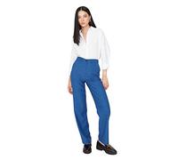 Trendyol Pantaloni da Donna a Sigaretta, Blu Navy, 64