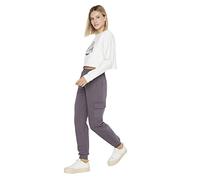 Trendyol Pantaloni della Tuta Allentati Donna, Antracite, XS