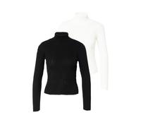 Trendyol Pullover nero / bianco Donna Trendyol M