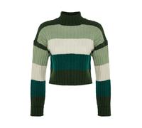 Trendyol Pullover petrolio / verde pastello / verde scuro / bianco Donna Trendyol S