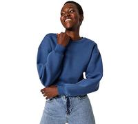 Trendyol Ragazze Ricamo Maniche Lunghe Regolare Felpe Maglia di Tuta, Indaco, L Donna