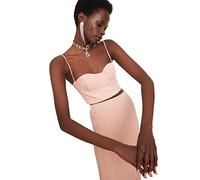 Trendyol, Salmon Strapless Bustier, Salmon, 38