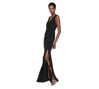 Trendyol Schwungrad Detailliertes Abendkleid Abito da Sera Formale, Black, 40 da Donna