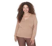 Trendyol Tbbaw23an00111/Cammello Maglia di Tuta, Cammello, XL Donna