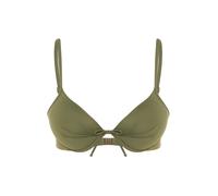 Trendyol Bikini da Donna, con Push-up Dettagliato, Colore Cachi, Taglia 34