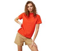 Trendyol TWOAW20TS0096 Camicia, Red, XS Donna