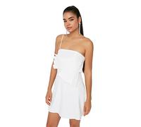 Trendyol TWOSS19IE0009 Vestito, Camel, 34 Donna