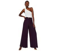 Trendyol TWOSS23PL00352 Pantaloni, Prugna, 42 da Donna