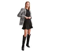 Trendyol Volumen reifen Gonna, Black, 36 da Donna