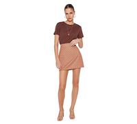 Trendyol Woman A-Line Regular Fit Woven Skirt Gonna Bambina, Multicolore, 38 Donna