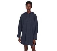 Trendyol Woman Loungewear Mini Shirt Dress Shirt Collar Knit Dress, Vestito Donna, Indigo, XS