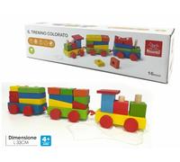 TRENINO COLORATO IN LEGNO 100205
