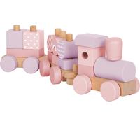 Trenino in legno rosa Small Foot