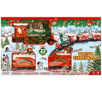 Trenino Natalizio a Elettrico con Vagoni ed Elfi Vanzetti