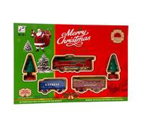 Trenino Natalizio Per Sotto albero Treno Elettrico Albero Di Natale Bambini