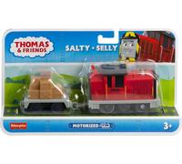 TRENINO THOMAS Modello Locomotiva SALTY SELLY MOTORIZZATO Rimorchio 20cm HMC21