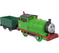 TRENINO THOMAS PERCY Modello Locomotiva MOTORIZZATO Rimorchio Merci 20cm JGF94