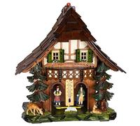 Trenkle Cottage meteo con figure in legno TU 865