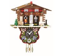 Orologio dalla Foresta Nera in miniatura casa svizzera casetta .. TU 807 P nuovo