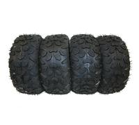 TRENO 4 GOMME QUAD 145X70-6 PNEUMATICO RUOTA 145/70-6 TASSELLATE