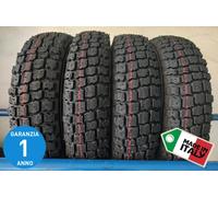 Treno 4 Pneumatici da CARICO OFF ROAD 155/80 R13C 91T M+S 4 Stagioni RICOSTRUITI