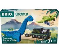 TRENO A BATTERIA CON DINOSAURI ferrovia BRIO trenini 36096 età 3+