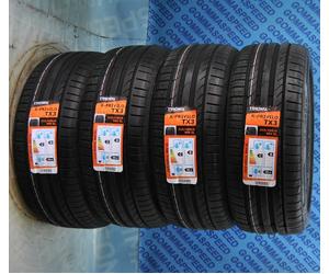 Treno completo 4 pneumatici estivi 215/45/16 90V XL Tracmax TX3 gomme DOT0126