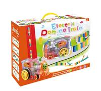 Treno con tessere di domino