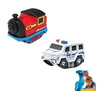 Treno elettrico di ricambio per treni elettrici 3D, ricaricabile tramite USB, componente aggiuntivo per treni elettrici, non autonomo, binari e cavo non inclusi