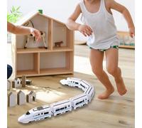 Treno elettrico giocattolo con ruota universale ad alta per bambini