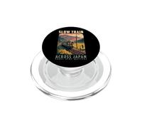Treno lento attraverso il Giappone Retro Campagna Railway Travel PopSockets PopGrip per MagSafe